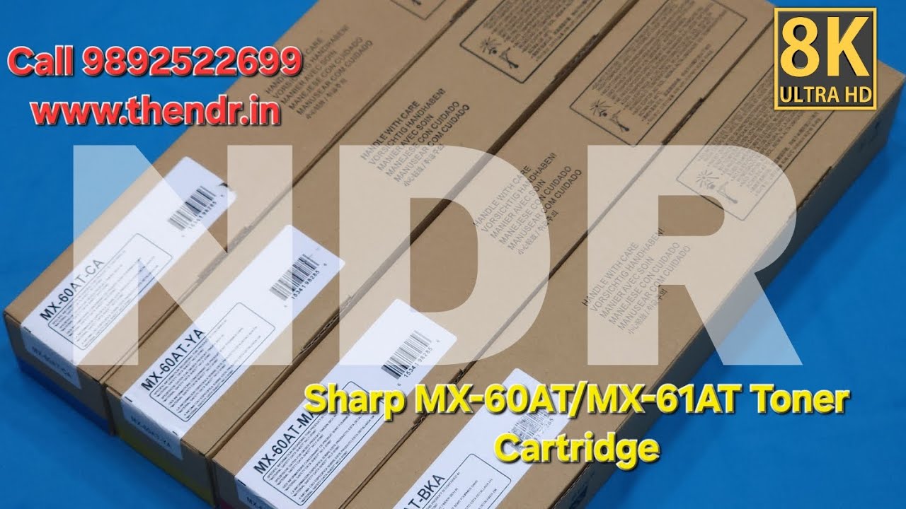 Sharp MX-60AT/MX-61AT Toner Cartridge MX-2630 MX-3050 MX-3550 MX-4050 MX-4070 MX-5050 MX-6050 #sharp