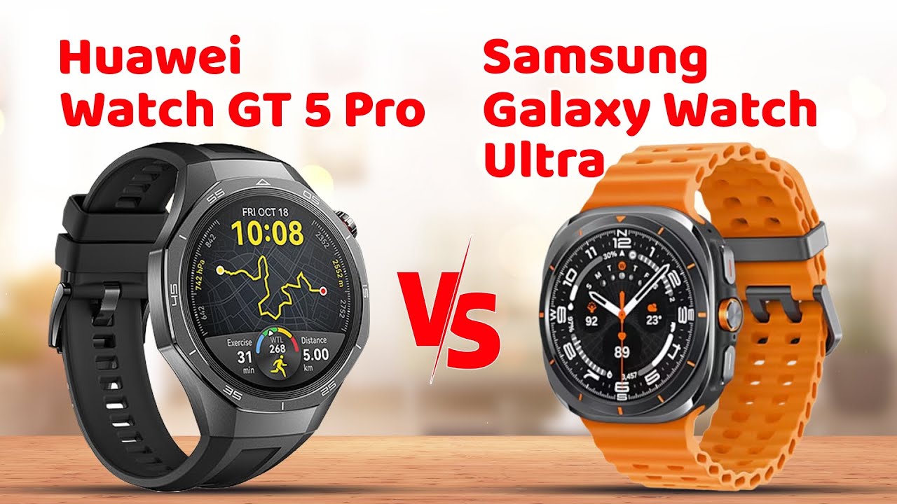 Huawei Watch GT 5 pro vs Samsung Galaxy Watch Ultra Specification Comparison