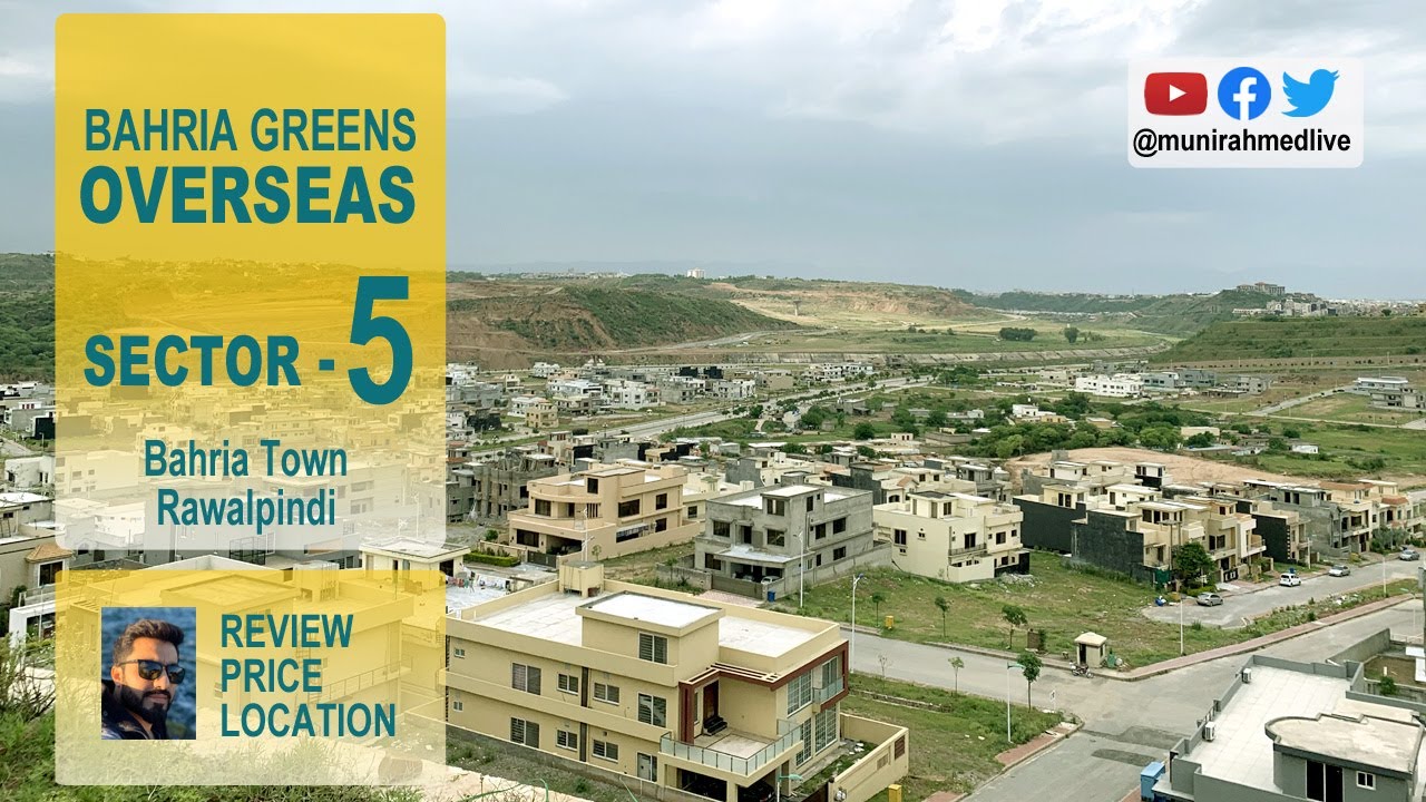 STREET REVIEW | Bahria Greens Overseas Sector 5, Phase 8 Bahria Town Rawalpindi (Review & Price)