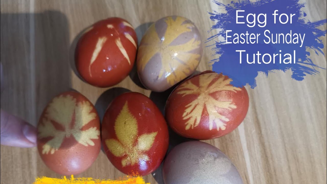 EASTER SUNDAY EGG  TUTORIAL