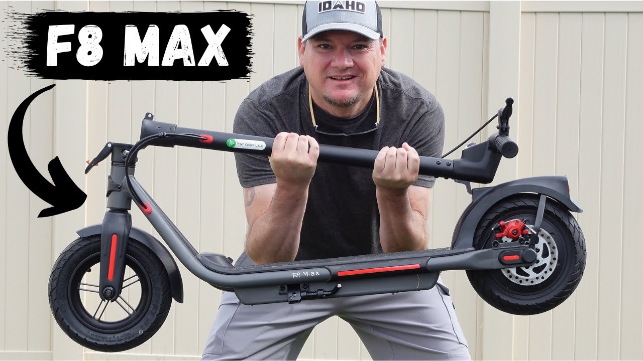 TST F8 Max e-scooter review! Easy to use budget friendly e-scooter