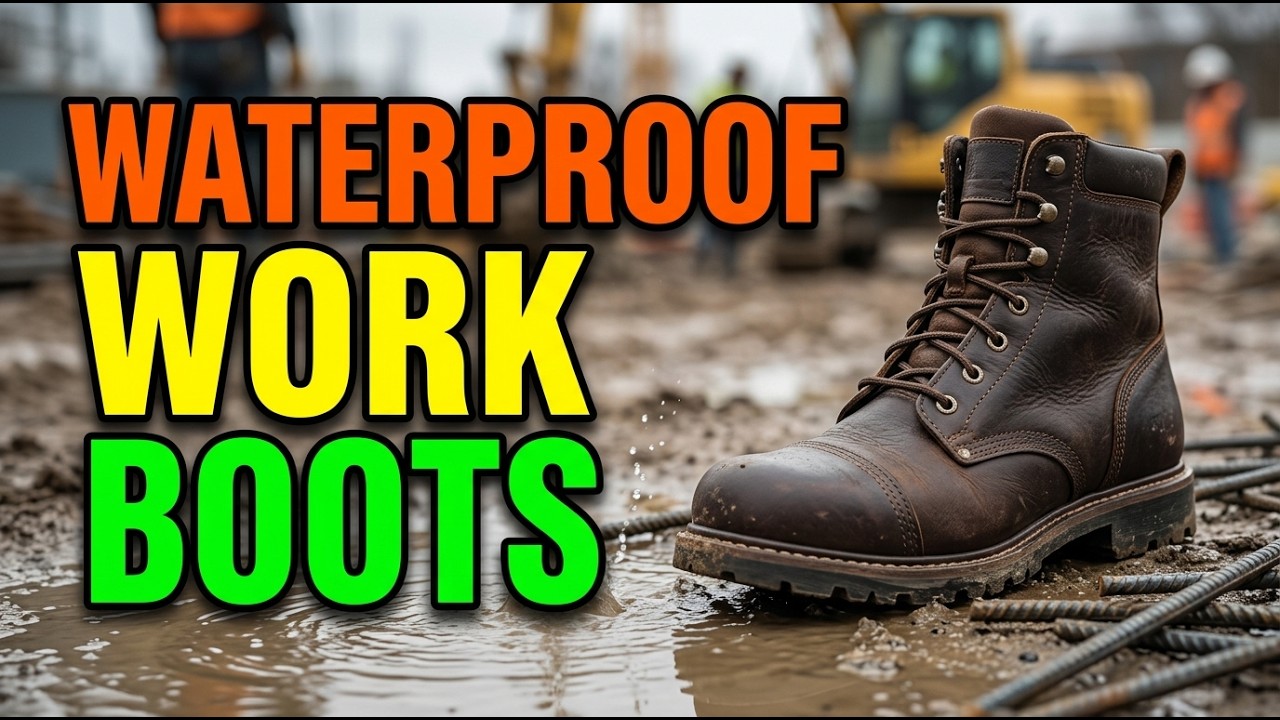 TOP 5 Best Waterproof Work Boots For Men 2026