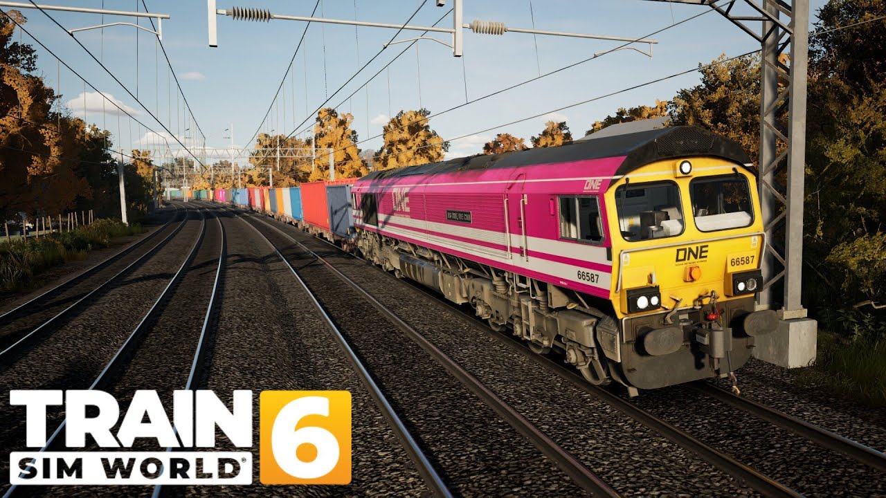 Class 66 ONE East Midlands Gateway to London Gateway (FCA) - Train Sim World® 6
