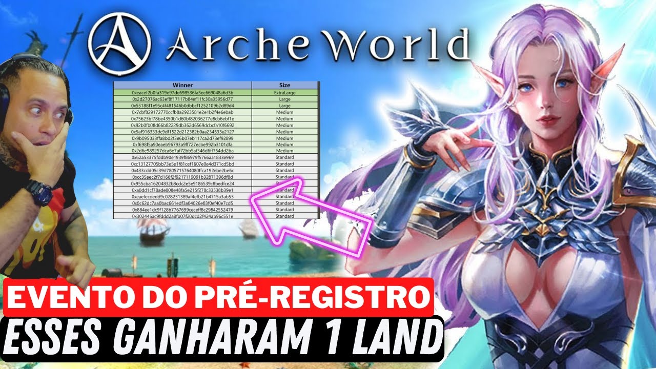 VOC&Ecirc; GANHOU UMA LAND NO ARCHER WORLD NFT NO PR&Eacute; REGISTRO? CONFIRA