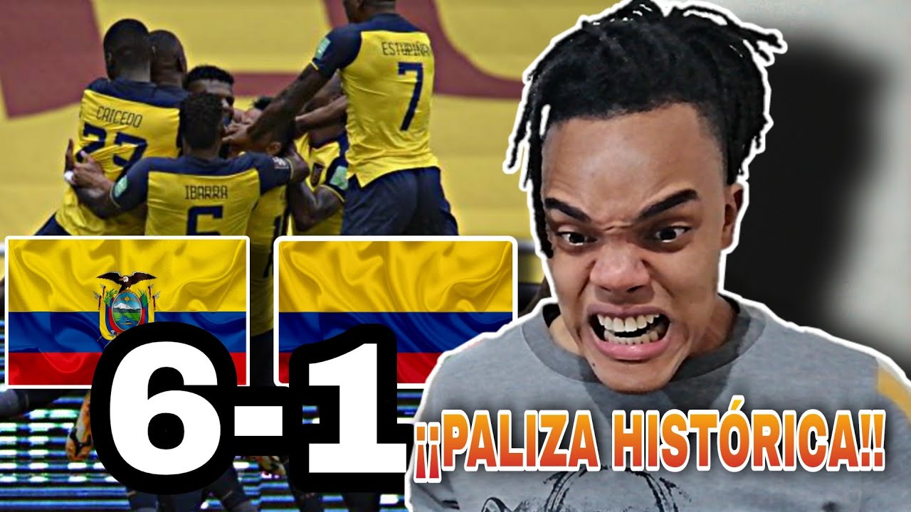 ECUADOR vs COLOMBIA (6-1) | REACCIÓN de un HINCHA | Golazo de Plata | ELIMINATORIAS AL MUNDIAL 2020