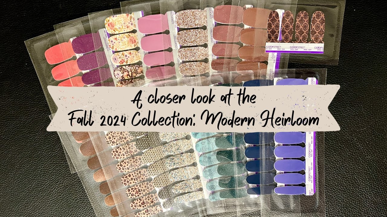 Color Street's Fall 2024 Collection: Modern Heirloom