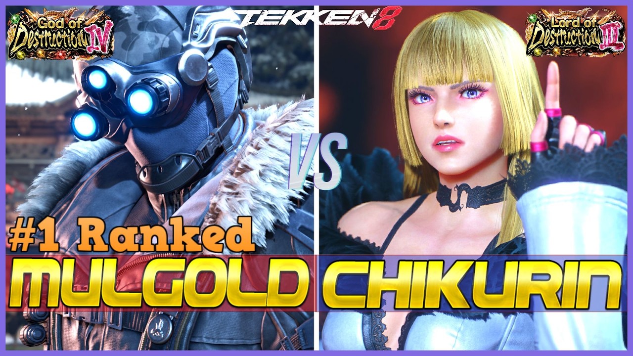 T8 ▰ MULGOLD (#1 Ranked Dragunov) Vs CHIKURIN (High Ranked Lili) ▰ Tekken 8 High Level Gameplay