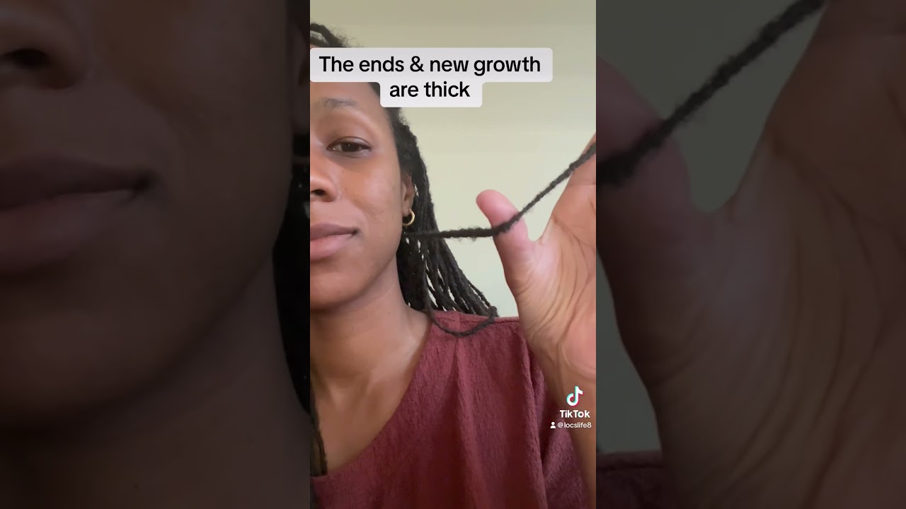 Don&rsquo;t accidentally thin your locs when interlocking! #locs #locrepair #interlocking