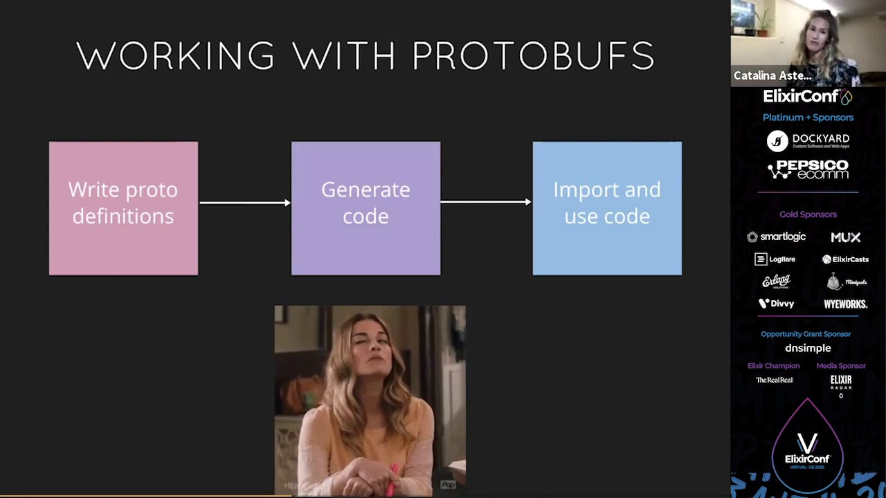 ElixirConf 2020 - Catalina Astengo - gRPC + Elixir Microservices = A Love Story?