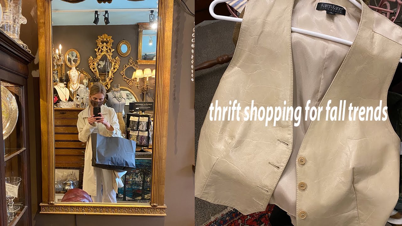 thrifting for fall 2021 trends | come thrift with me
