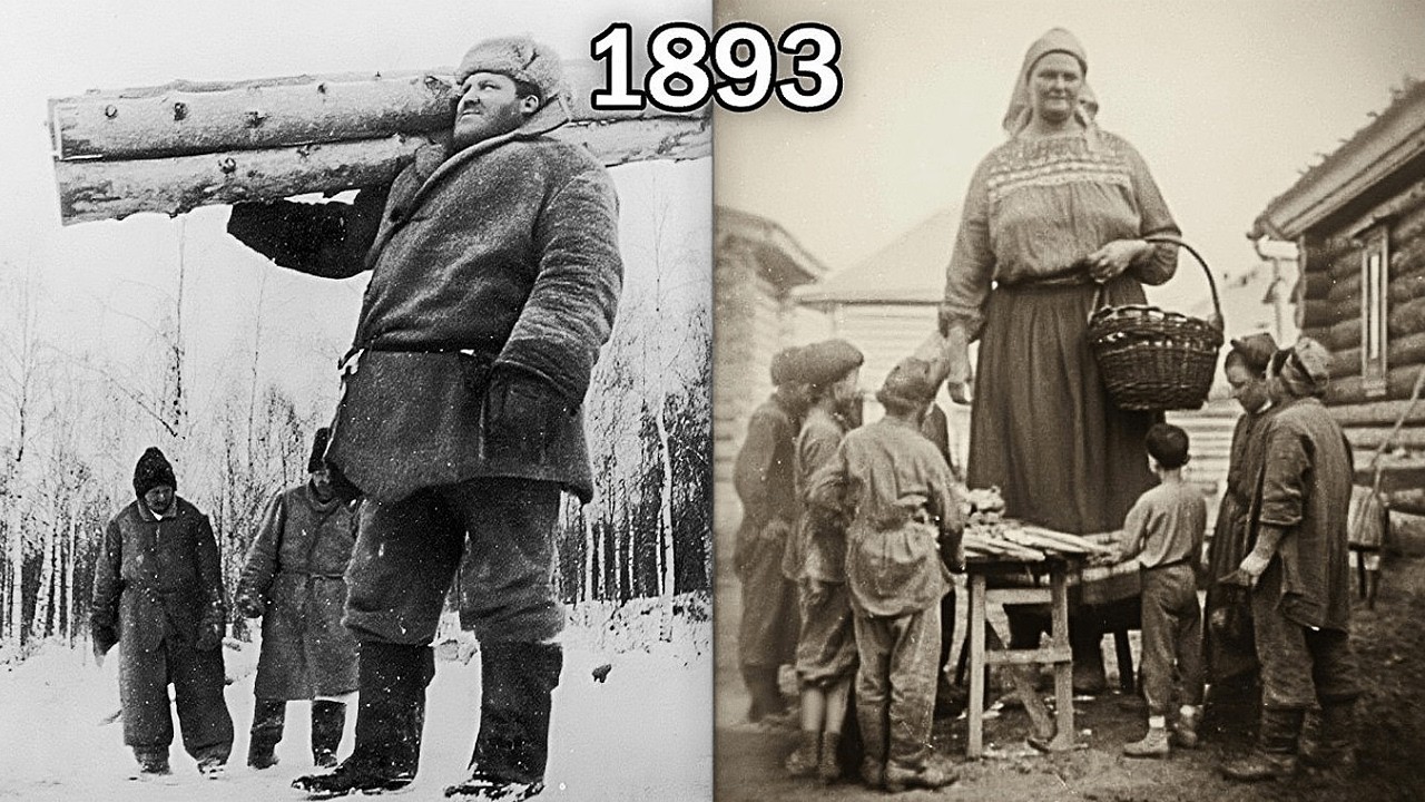 Os Gigantes que Foram Apagados da História — Lenhadores da Sibéria