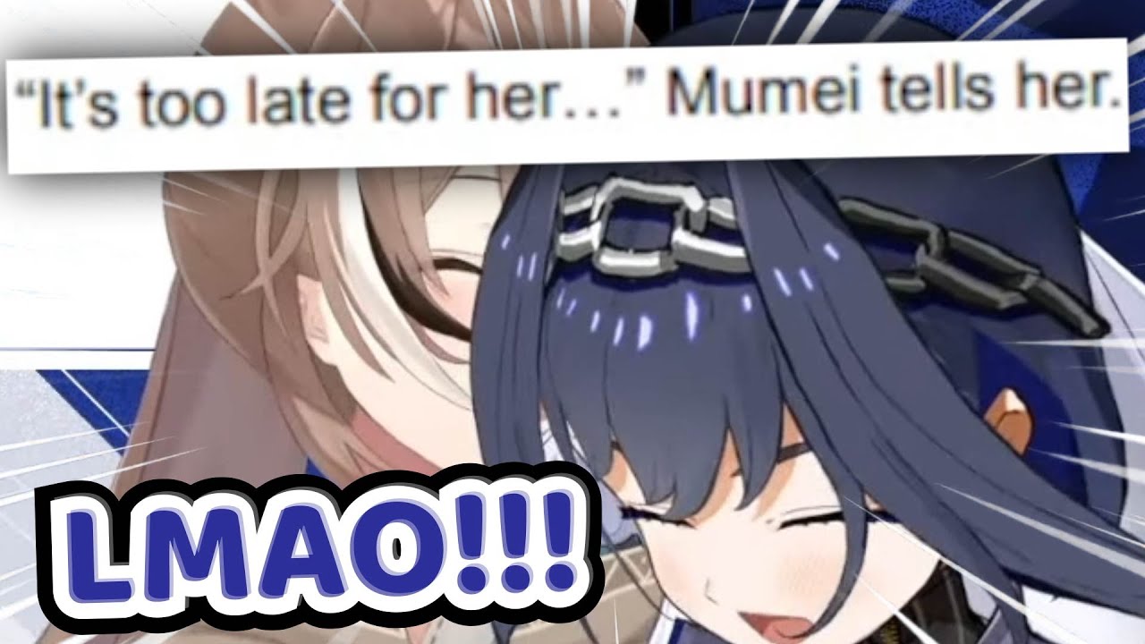 Somehow, Kronii Laugh The Hardest When Mumei Did an Impression of Herself【Hololive | Kronii x Mumei】