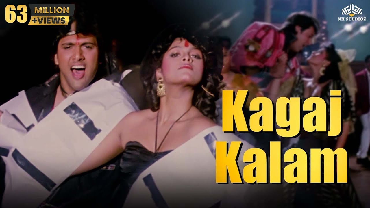 Kagaj Kalam Dawat La - Full Song | Hum 1991 | Govinda, Kimi Katkar | 90s Superhit Song