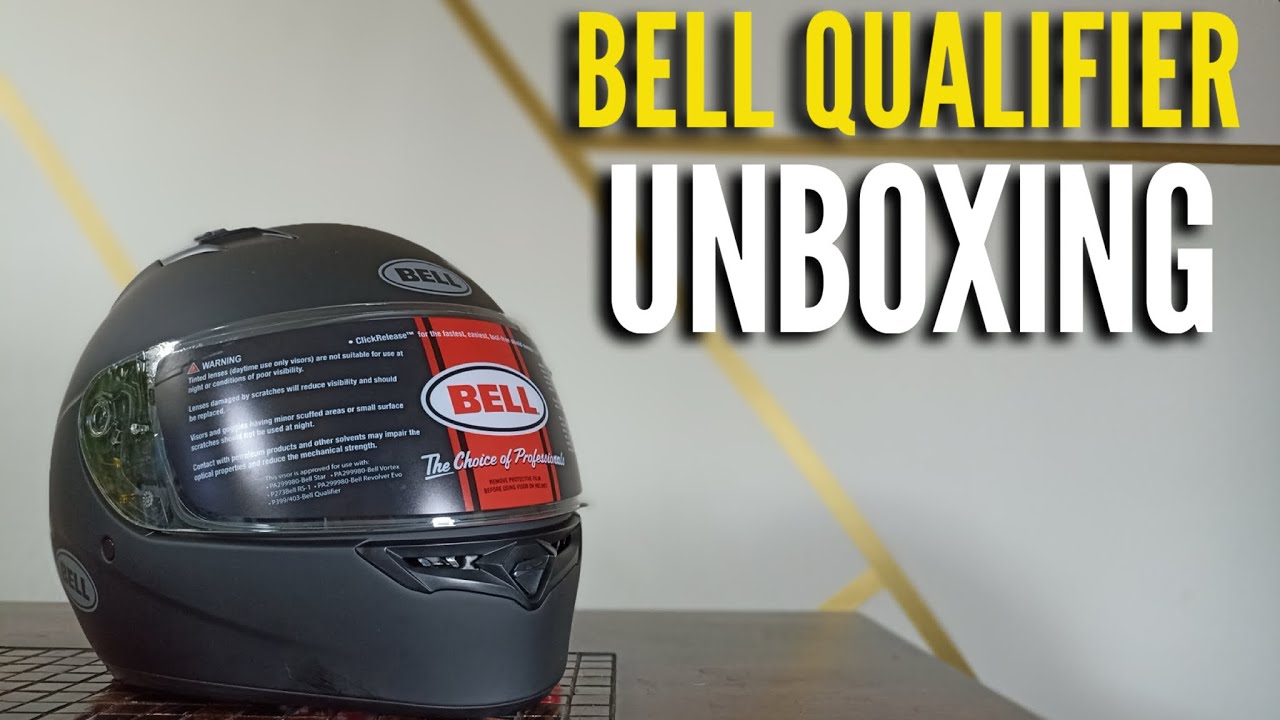 Мотоциклетный шлем Bell Qualifier | Обзор распаковки [4K]