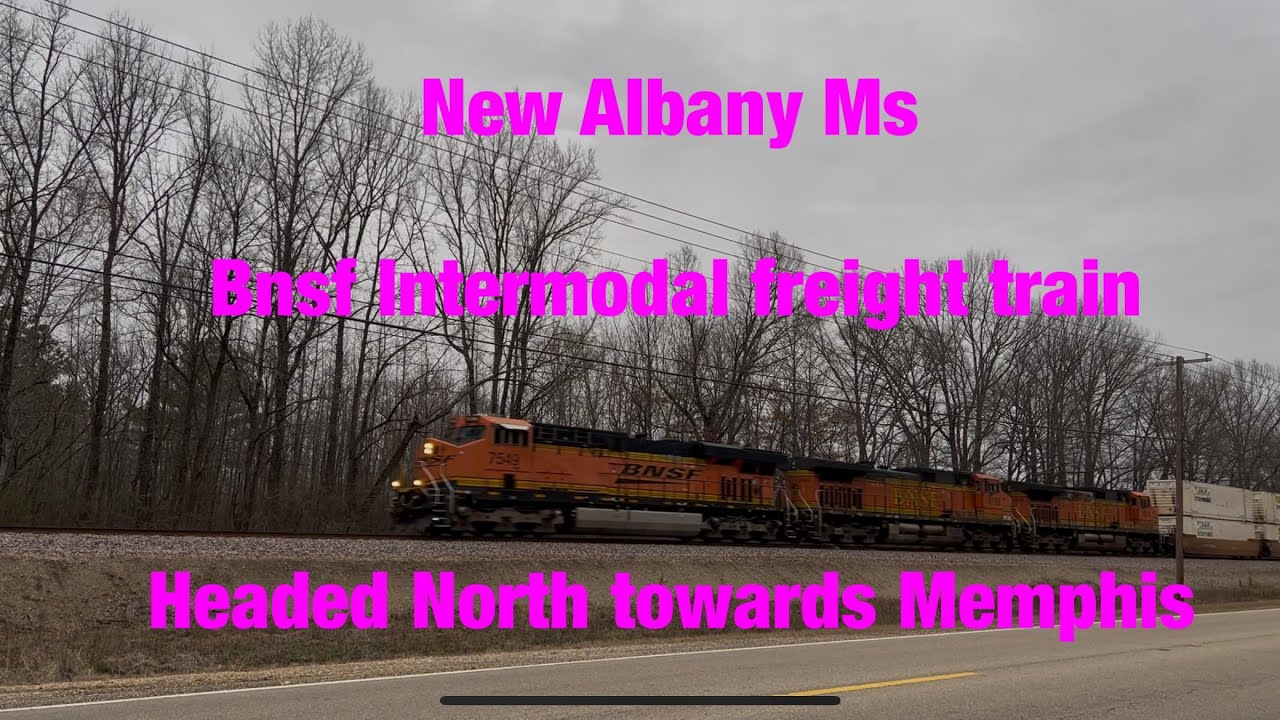 572 Bnsf Intermodal Freight Train 1549 #bnsftrains #intermodal 