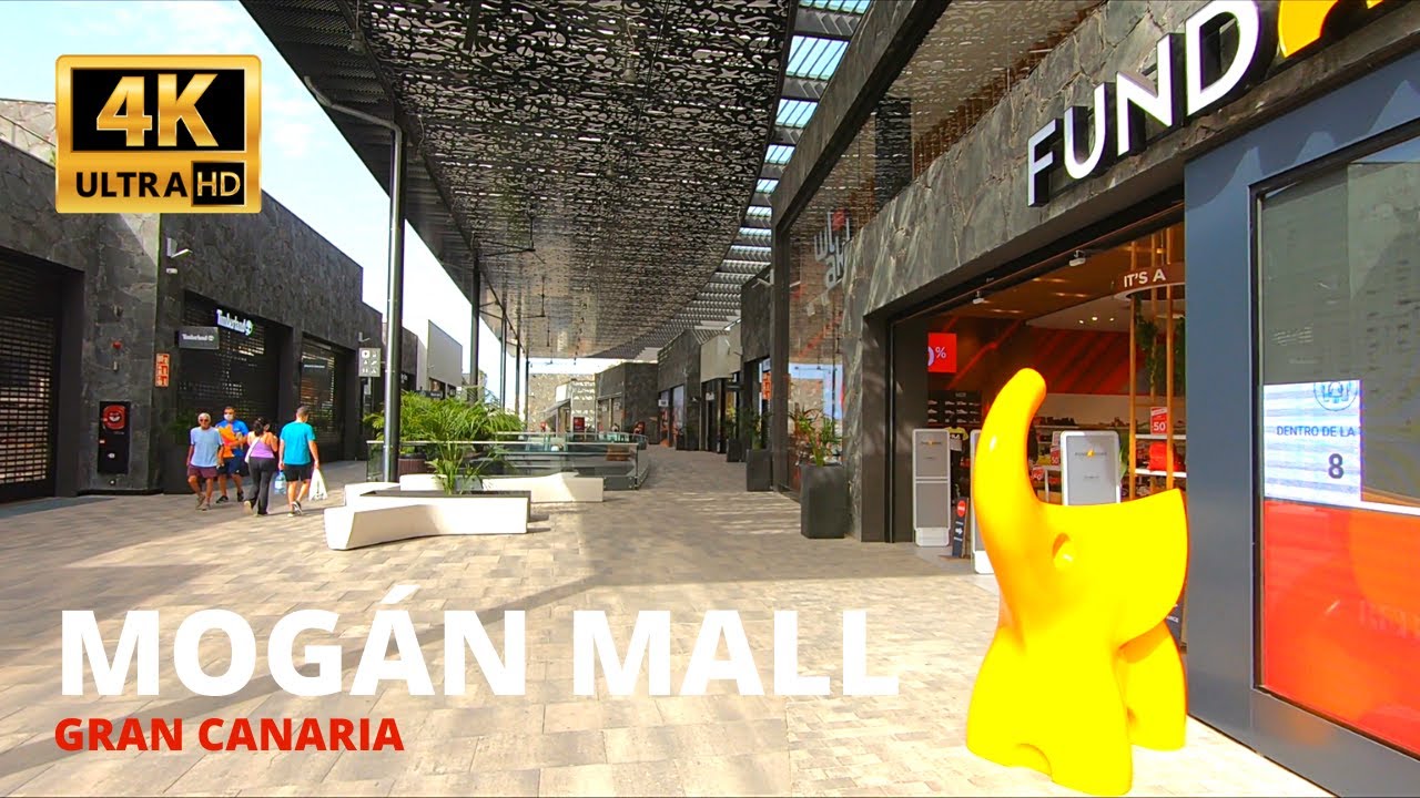 Gran Canaria Puerto Rico Mogan Mall Shopping Center 20 July 2020 👗 10:30 AM 4K