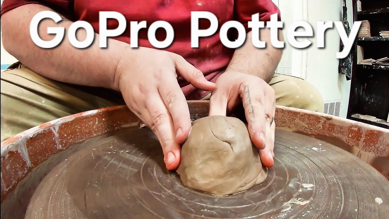 GoPro Pottery: Throwing from a different perspective.