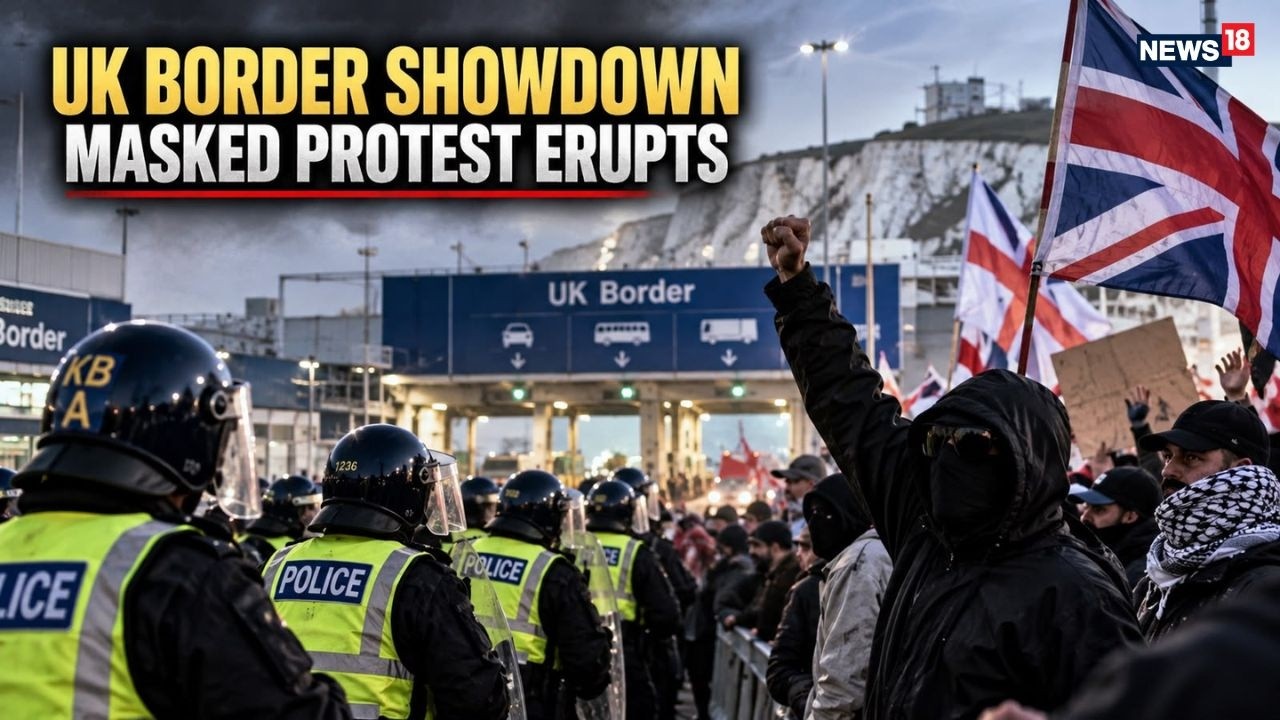 UK Border Showdown LIVE: Masked Protest Erupts as Immigration Row Explodes