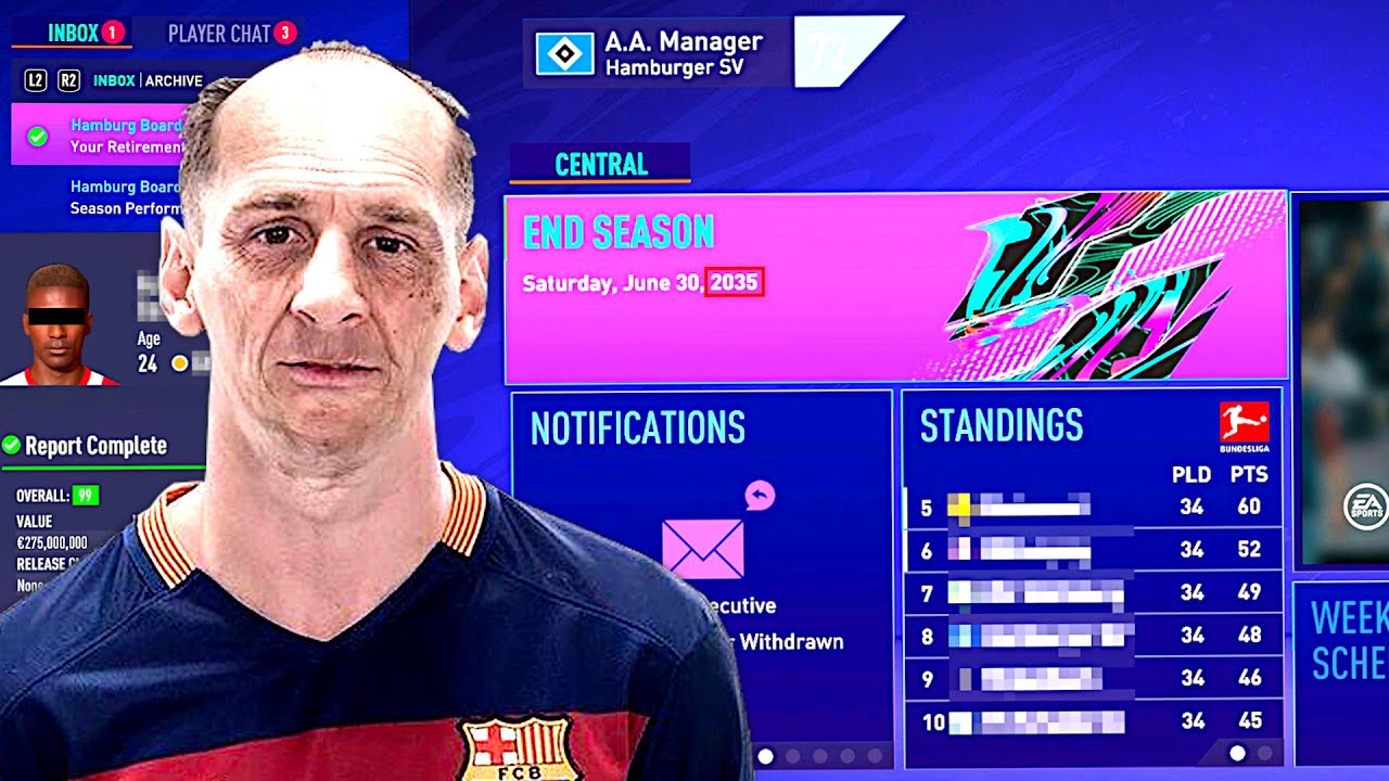 SO ENDET DER FIFA 21 KARRIEREMODUS IM JAHR 2035 !!! 👴😱 Alle Top Spieler Vereine Ligen