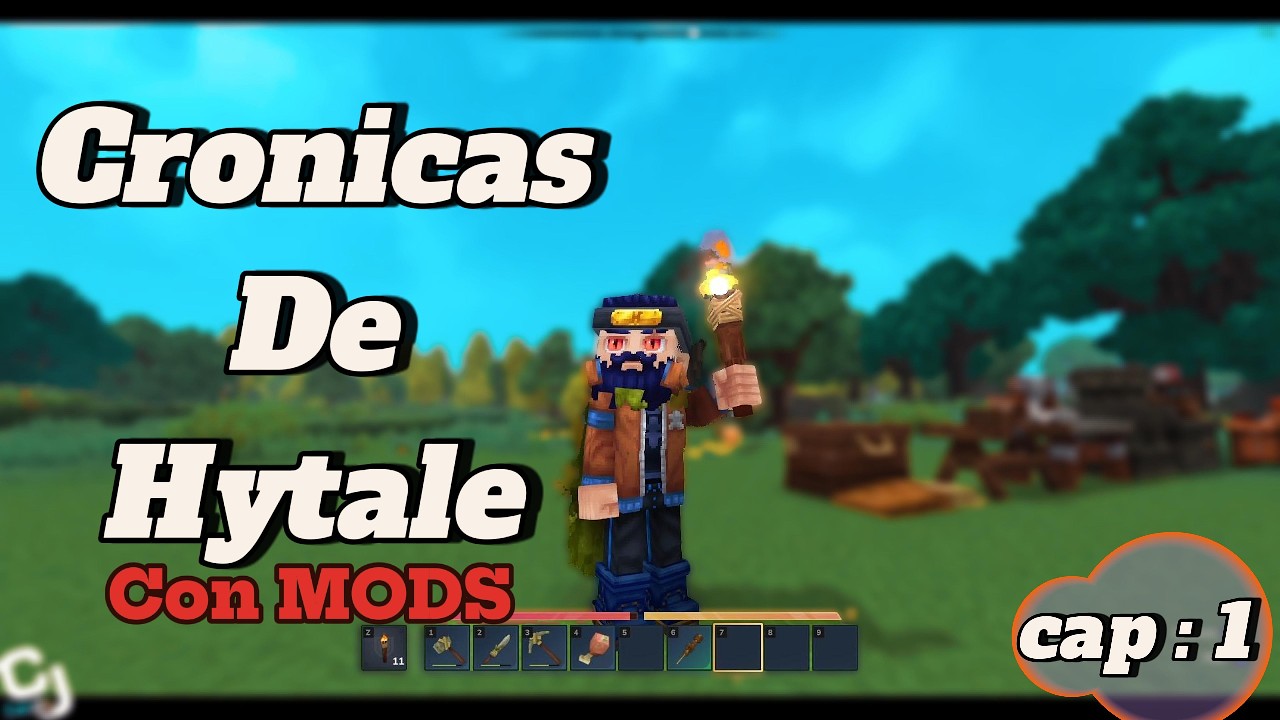 ⭐ Crónicas de Hytale – Capítulo 1: Comienza la Aventura con Mods Épicos 🌍