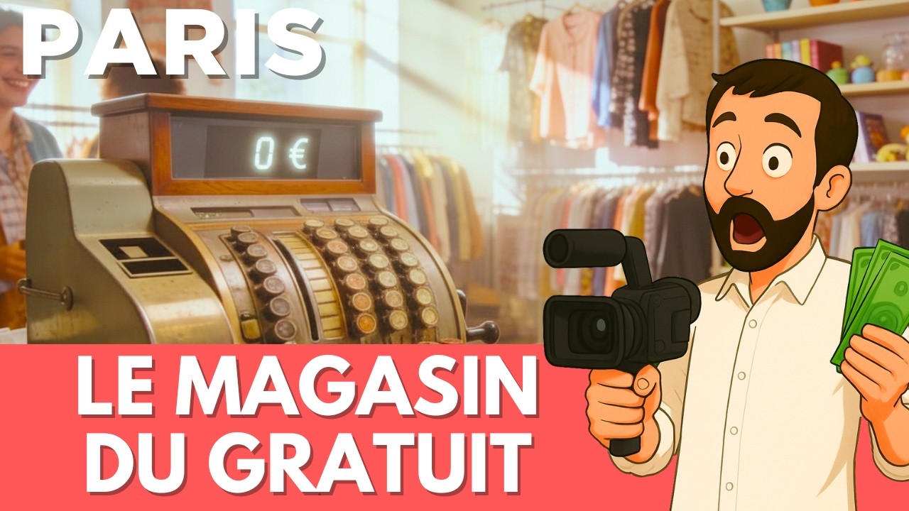 100% Gratuit ! Cette boutique à Paris réinvente le shopping en mode solidaire. Ici, tout est gratuit