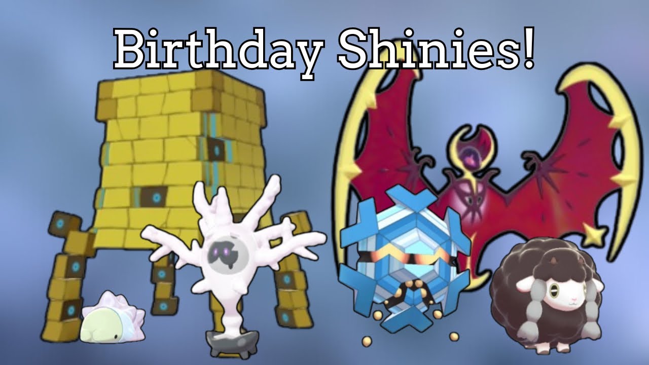Finding Shiny Pokémon for my BIRTHDAY!