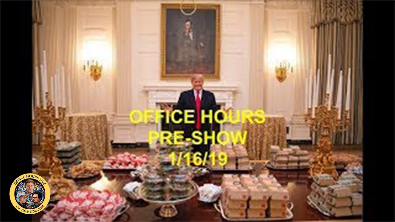 Office Hours Live (1/16/2019)