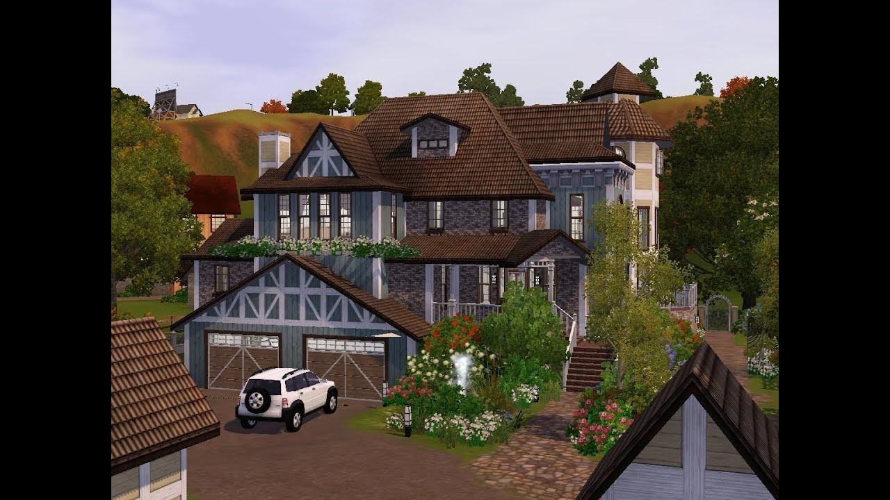 The Sims 3 - Building a victorian ranch
