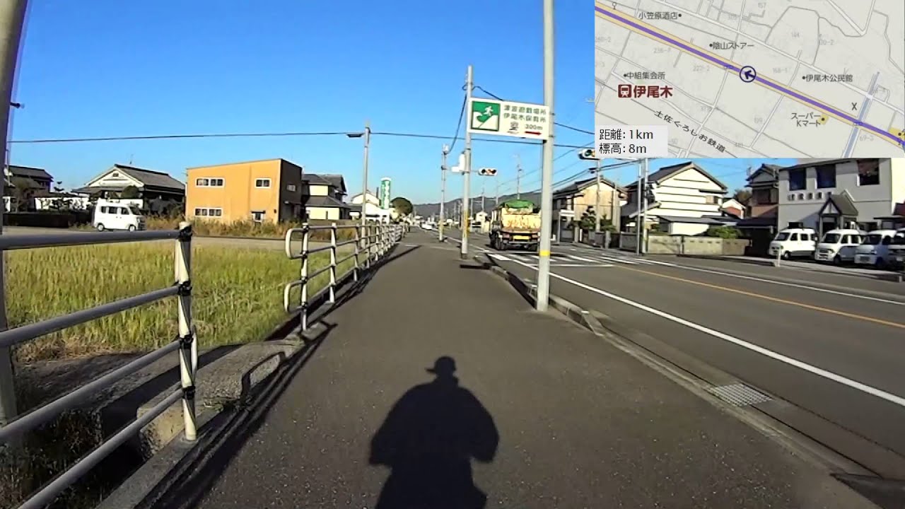四国八十八箇所霊場歩き遍路の旅070 高知県安芸市下山→安芸市津久茂町 Shikoku pilgrimage on foot №070