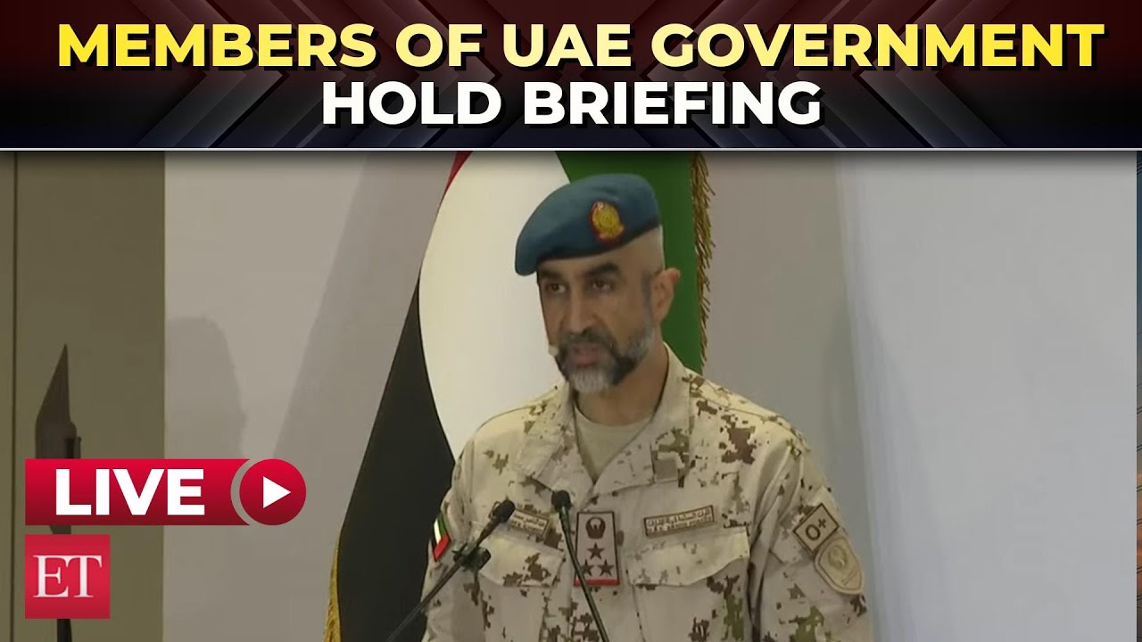LIVE: Members of UAE government hold briefing amid US, Israel, Iran conflict