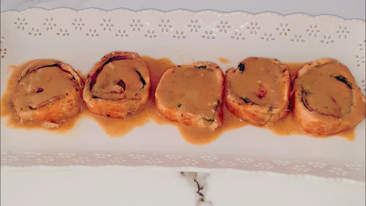 Medallones de pollo rápido fácil y rico