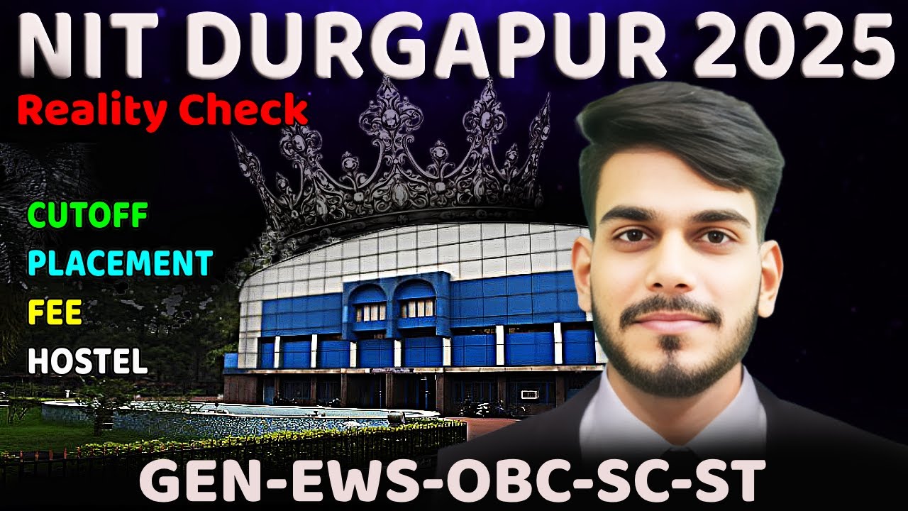 NIT DURGAPUR Cutoff 2025 JEE MAINS | Hostel, Placement & Fee | Biggest Giveaway | #nit #iiit