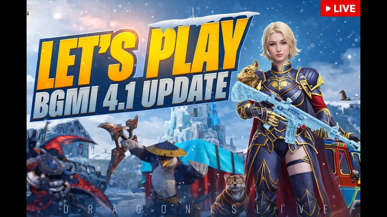 LET’S PLAY BGMI 4.1 UPDATE 🔥 | DRAGON IS LIVE #Shortlive #ytshorts #2026 #shorts #gaming