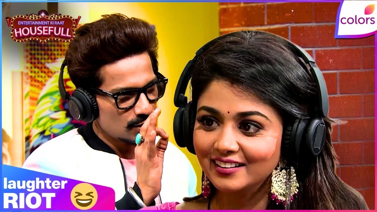 Entertainment Ki Raat Housefull | Harsh Plays Chinese Whispers With Headphones | Colors TV