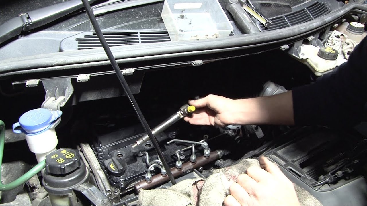 Cz.2 Montaż wtryskiwaczy Ford 2.2TDCI DRFF 74kW, przebieg 280.000km
