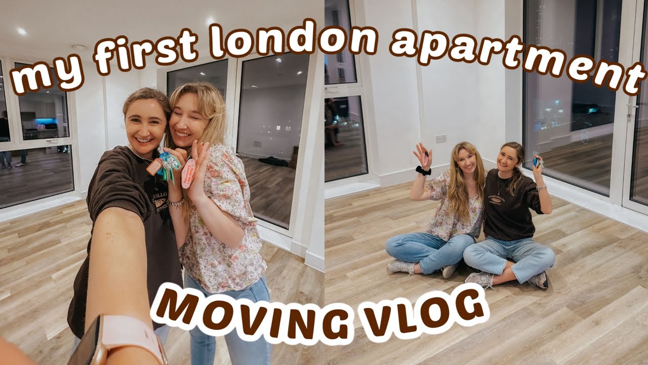 i bought my first apartment in london!! *moving vlog*