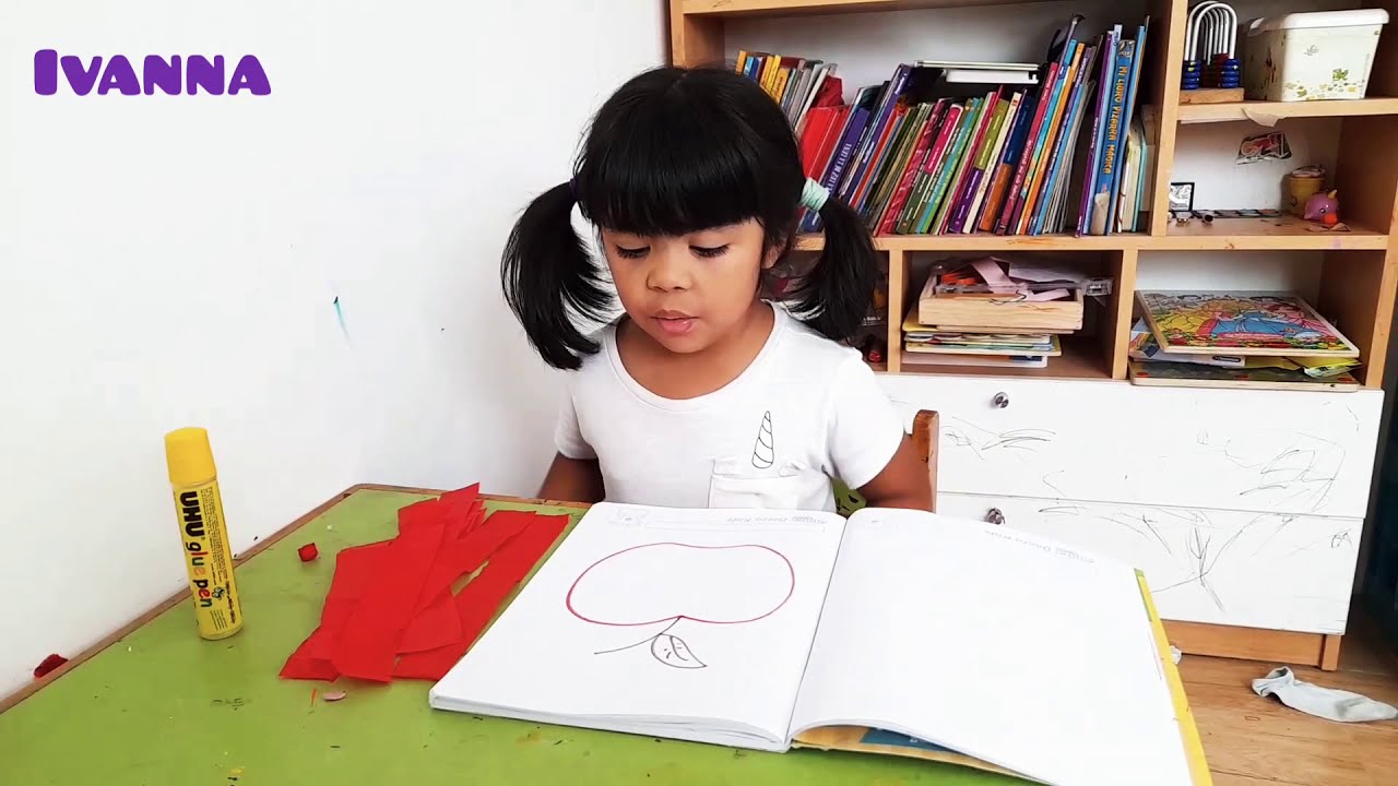Bolitas de papel crepe 🍎/ Embolillado / Niños