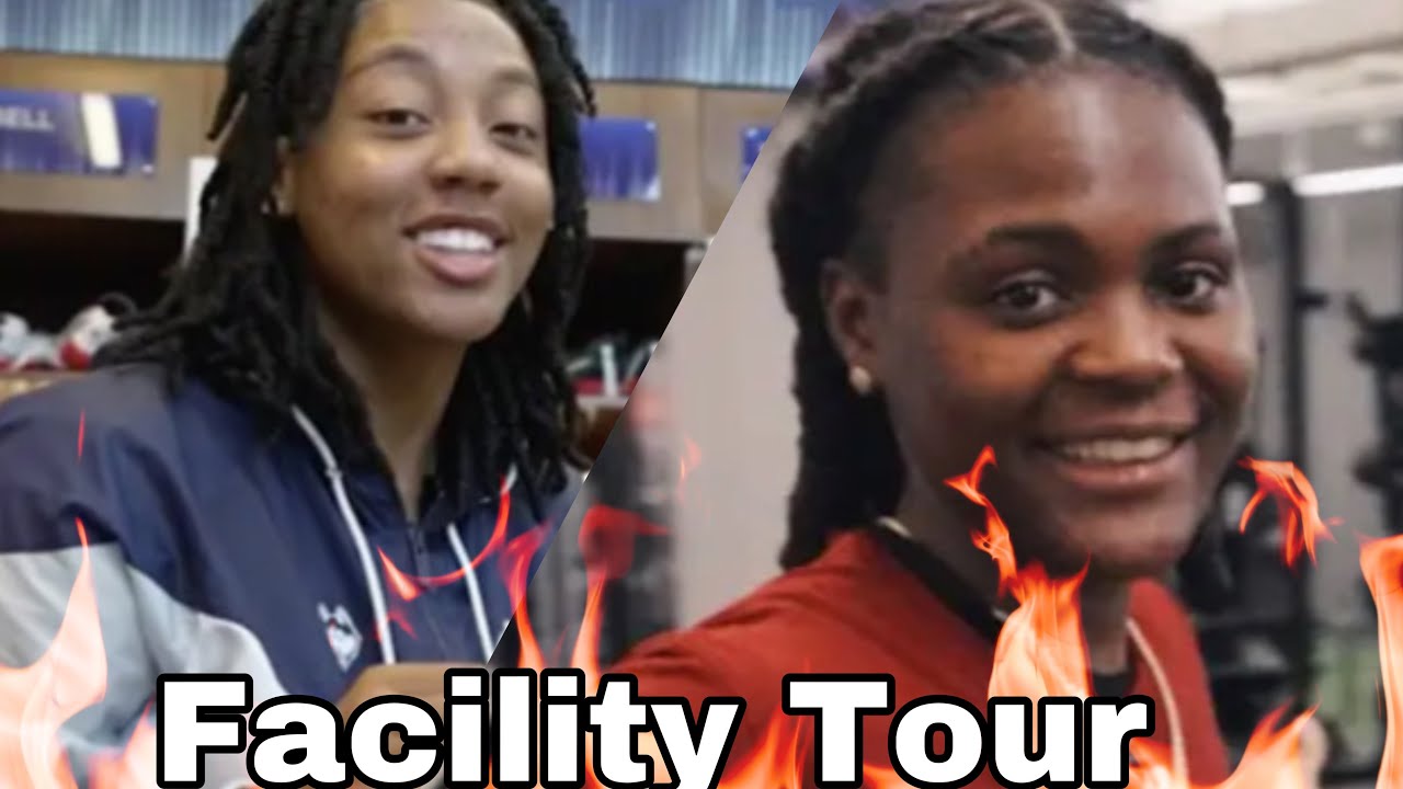 ALOT OF BLUE BLOOD ROYALTY! Reacting to UConn & South Carolina Women's Basketball Facility Tours