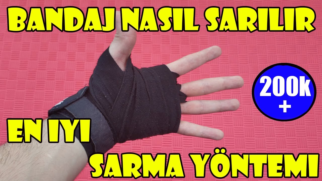 Kick Boks bandajı nasıl sarılır? EN İYİ BANDAJ SARMA YÖNTEMİ