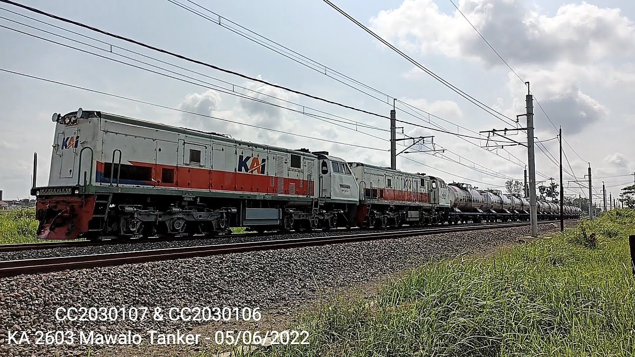 Kompilasi Moment Kereta Double Traksi Bulan Juni 2022 (Part 1)