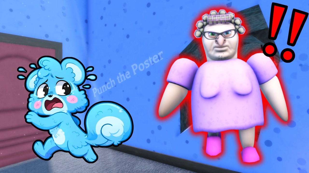 CAN I ESCAPE BEFORE EVIL GRANDMA CATCHES ME?? | ROBLOX OBBY