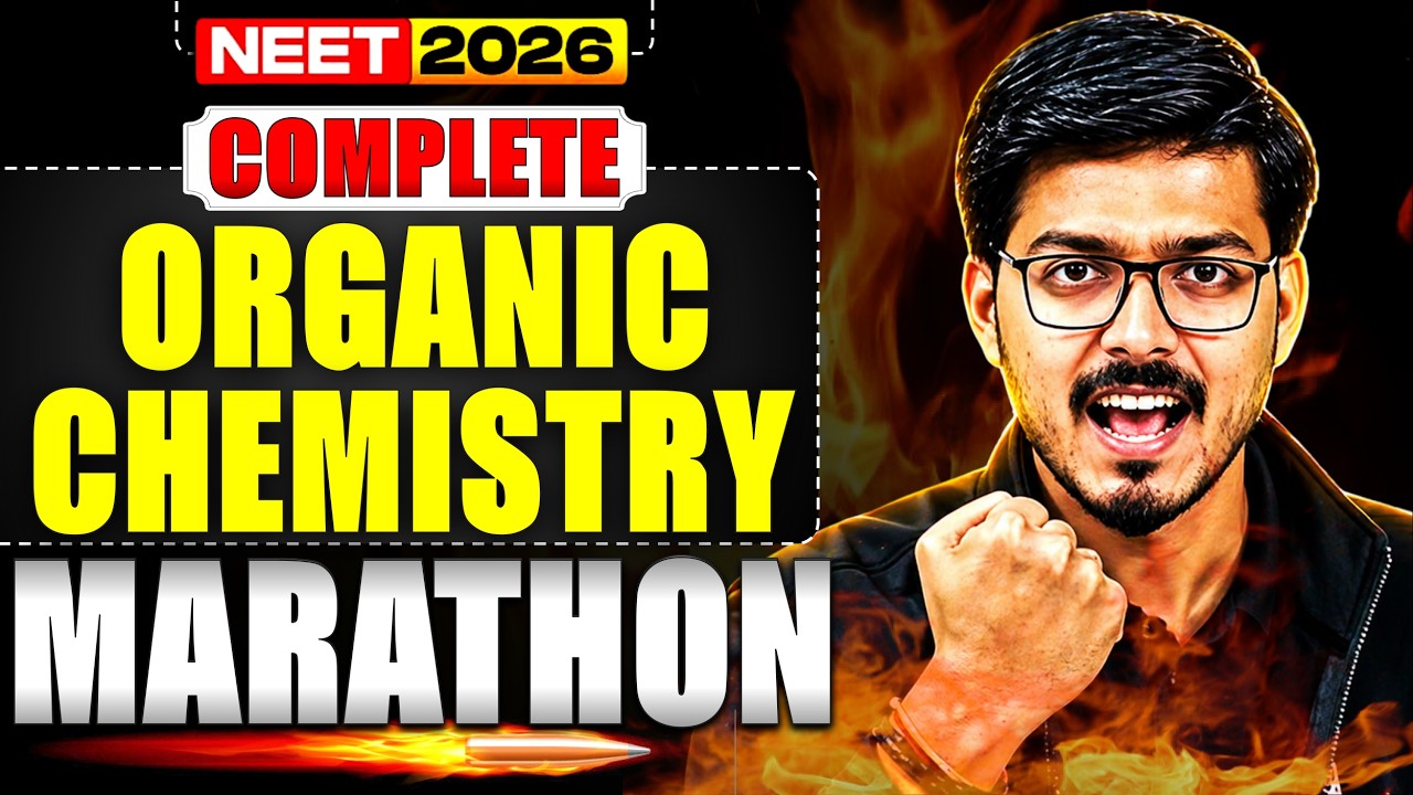 Complete Organic Chemistry Marathon for NEET 2026 | Organic Chemistry One Shot Hemant Sir #neet2026