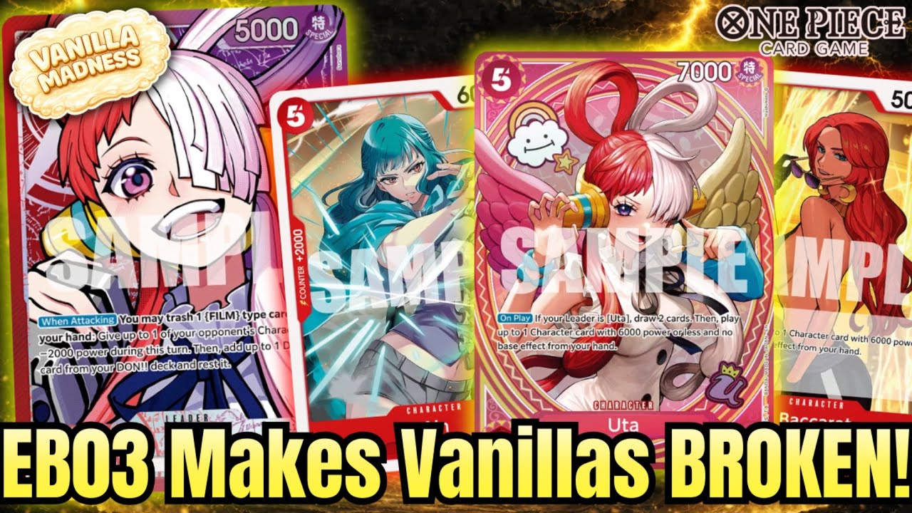 Uta is so back with these NEW cards from EB-03!