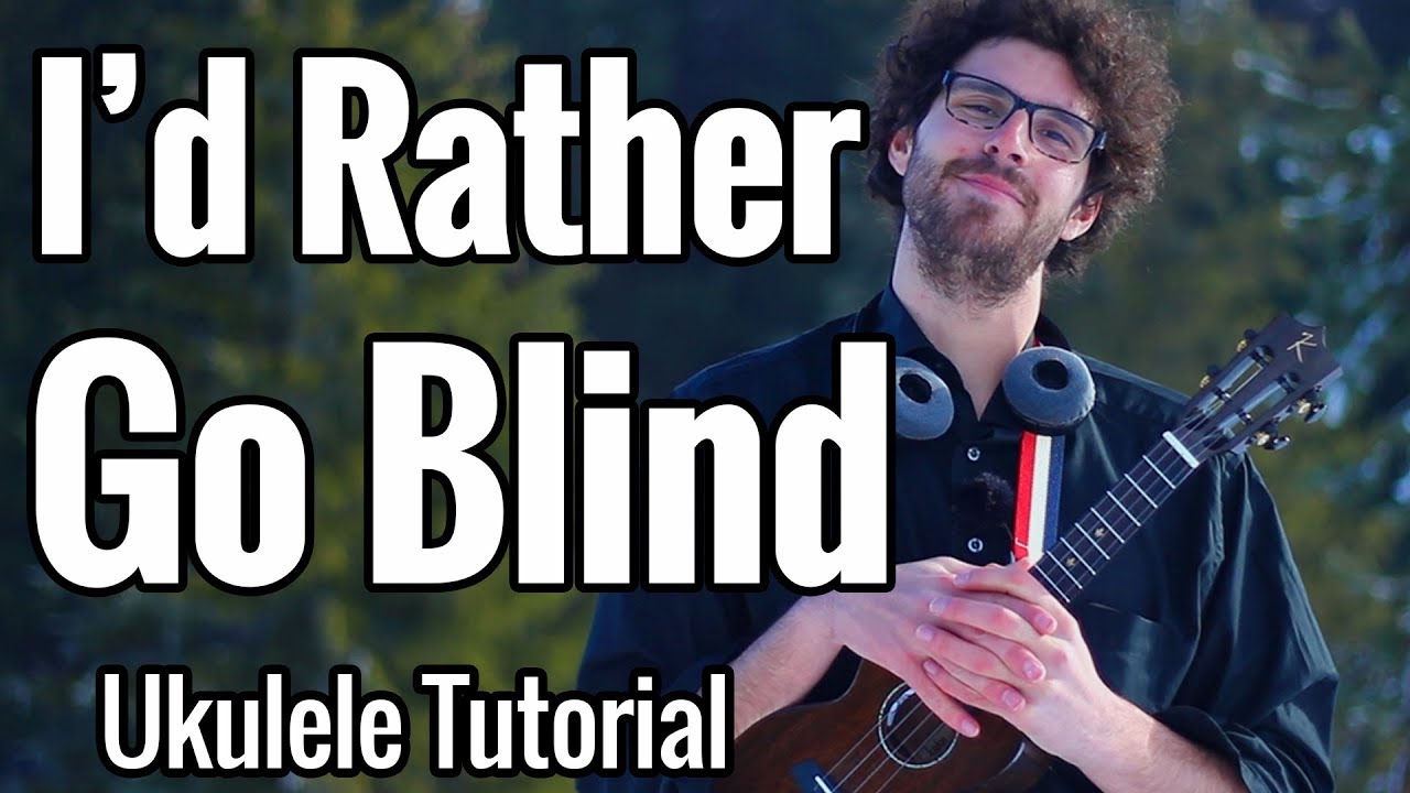 Этта Джеймс - Я бы лучше ослеп (урок игры на укулеле)