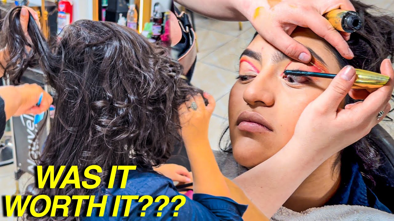 Getting A $20 Makeup And Hair Service Could Be Scary….