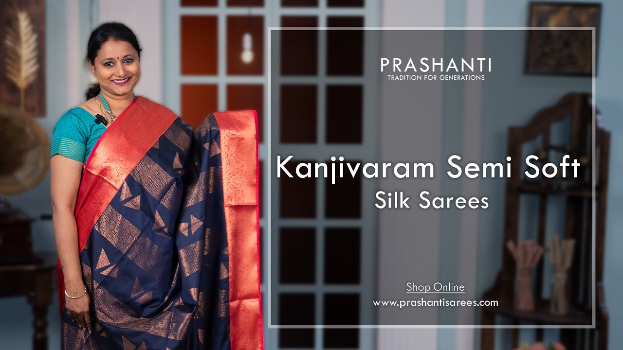 Semi Kanjivaram Soft Silk Sarees | Ugadi Sale | Flat 10% OFF | Prashanti | 21 Mar 2024