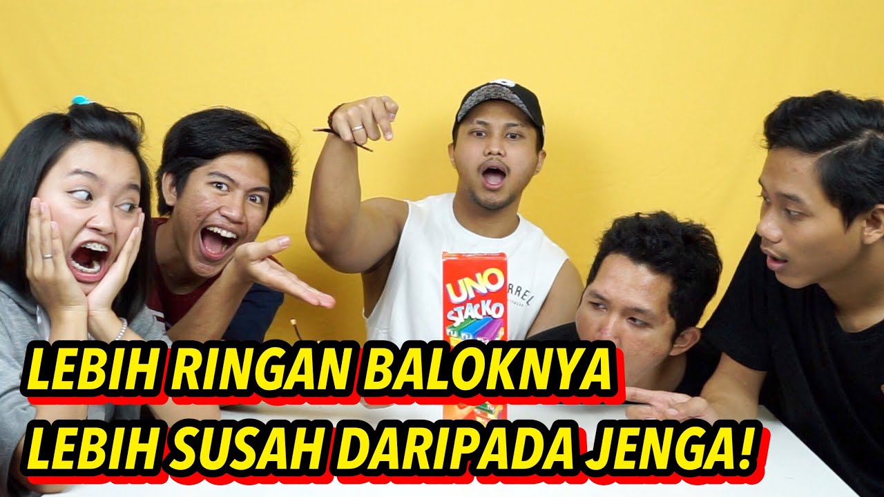 UNO STACKO CHALLENGE INDONESIA W/ PREKETEK | AA UTAP