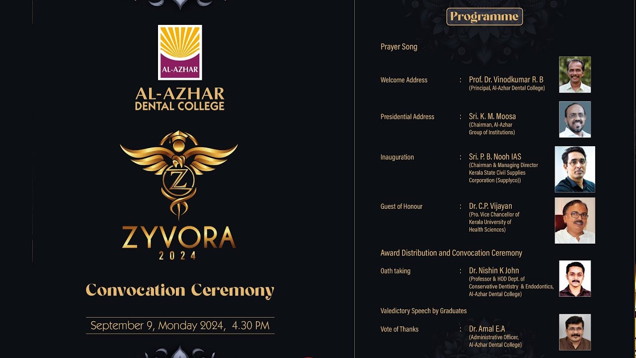 AL-AZHAR DENTAL COLLEGE ZYVORA - 09-09-2024