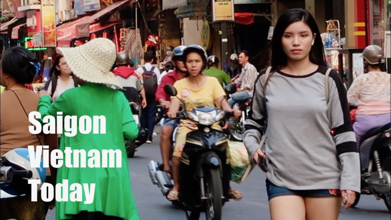 Vietnam Street Scenes 2019 - Saigon Vlog