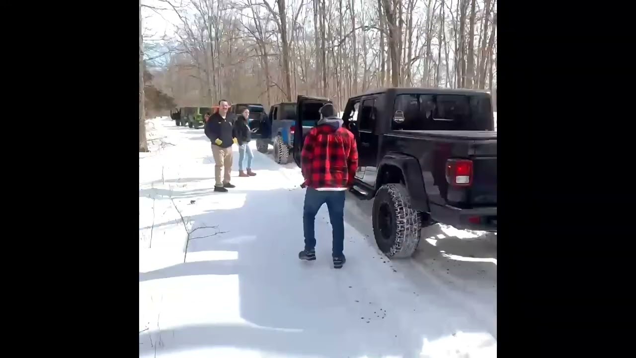 Snow wheeling land between the lakes Western, Kentucky, February 1, 2026.